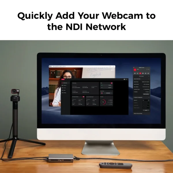 ⁦OBSBOT UVC to NDI Adapter⁩ - الصورة ⁦3⁩