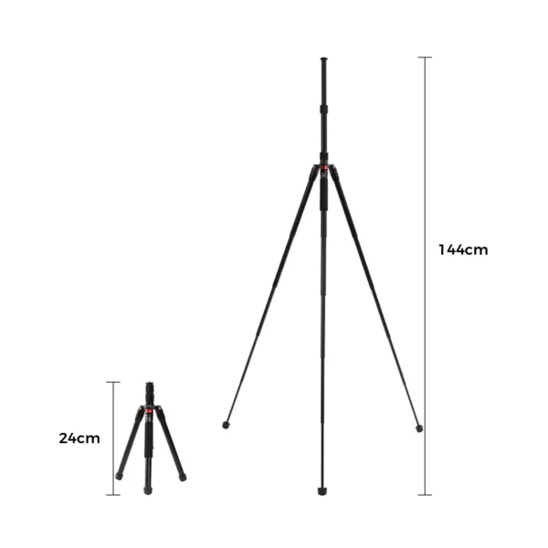 ⁦Foldable Lightweight Tripod⁩ - الصورة ⁦8⁩